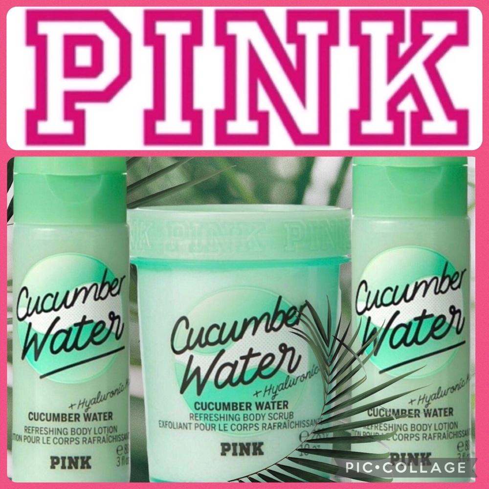 Victoria’s Secret PINK Cucumber Water Bundle